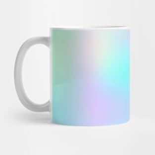 Rainbow Colors Abstract Blurry Gradient Ombre Soft Tie Dye Look Mug